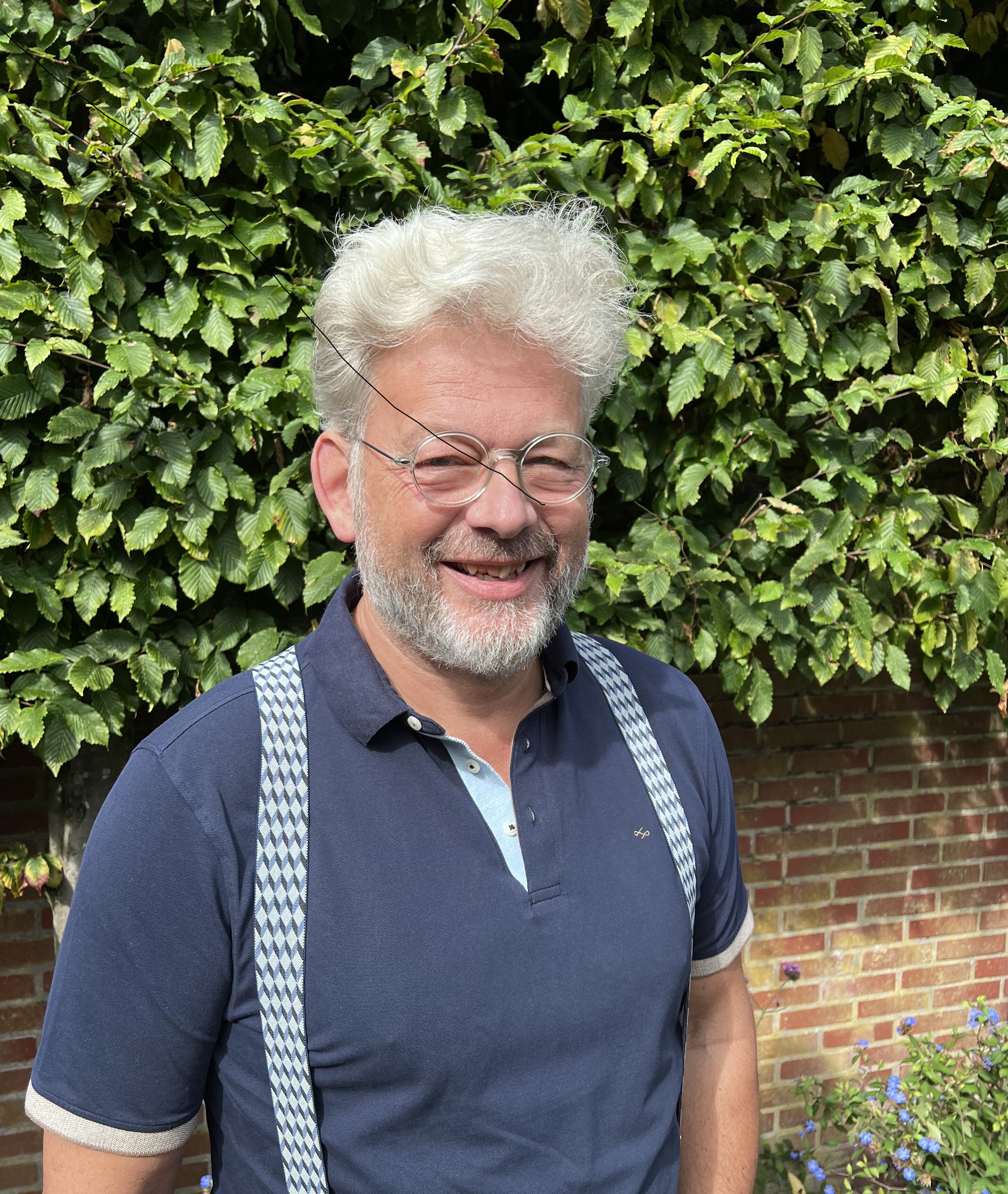 Henk lacht